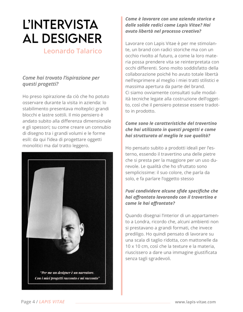 Intervista Leonardo Talarico